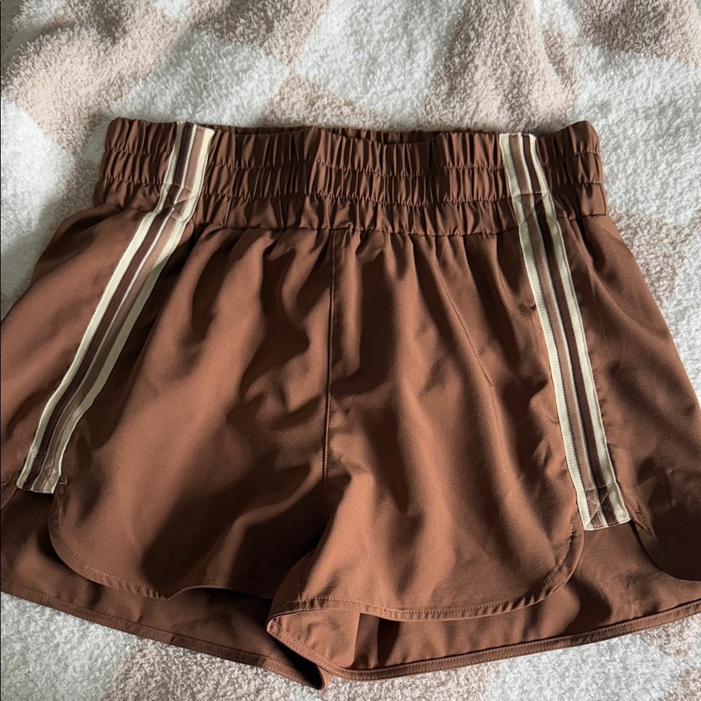 Brown Athletic Shorts, women’s size large